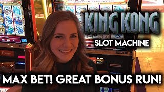 King Kong Slot Machine! So Many Bonuses and Re-triggers! Great Run!!! King Kong Slot Machine! So Many Bonuses and Re-triggers! Great Run!!!