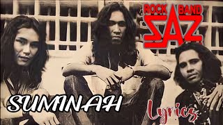 SAS - Suminah + Lyrics (1991) Musik Rock Indonesia