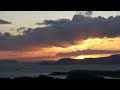 鷲羽山展望台から望む瀬戸内海の日の出