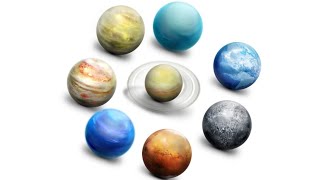Drawing A Solar System In Easy Way.