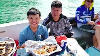 Yacht Birthday Celebration with Catch and Cook Experience