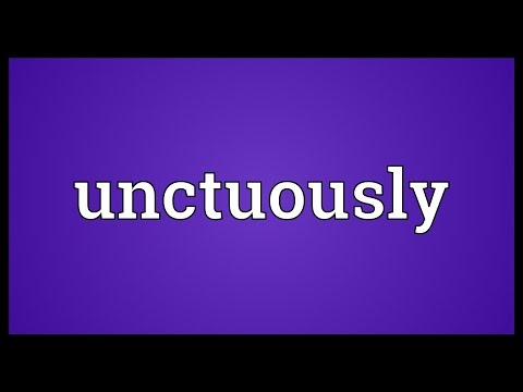 Header of unctuously