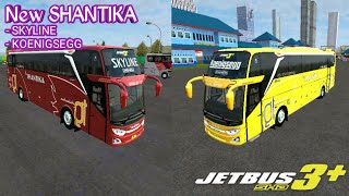 Livery Bussid Livery New Shantika Skyline & Koenigsegg Mod Jb3 Shd By Mn Cvt Wsp
