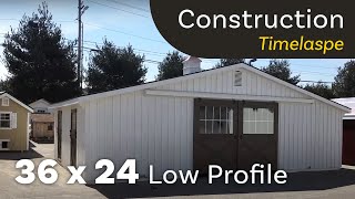 36X24 Low Profile - Timelapse Construction