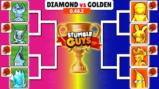 Diamond Vs Den Skins 0.48.3 Fire Punch Emote Stumble Guys Cup