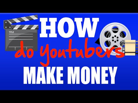 how to youtubers make money