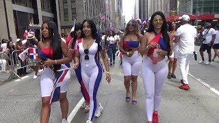 DOMINICAN PARADE NEW YORK 2019 - BEAUTIFUL DOMINICAN GIRLS PARADE AT DOMINICAN D