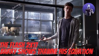 The Flash 2X17 - Barry Shows Thawne His Equation