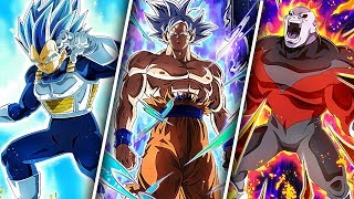 BUILDING THE BEST TOURNAMENT OF POWER/UNIVERSE SURVIVAL SAGA JIREN TEAM! DBZ Dokkan Battle GUIDE