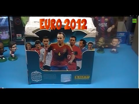 Otwieramy BOX Panini Euro 2012 - pierwsza cz??c o od razu TOP KARTA!!!