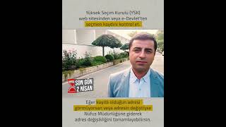 Demirtaştan Seçmenlere Çağrı