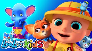 Explore The Animal World With Johny - Looloo Kids Nursery Rhymes And Kids Songs