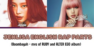 Jennie And Lisa Blackpink English Rap Parts 2025 Updated