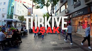 Uşak Şehi̇r Merkezi̇ Yürüyüş Turu 4K