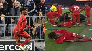 Bayern Munich Vs Tottenham - Kingsley Coman Injury 11122019
