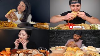 Big Bites Asmr Best Mukbang Compilation Burrito Vs. Burrito Satisfying Eating Sounds