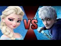 Elsa vs Jack Frost: Battle of Power