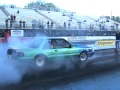 Wicked Nitrous Notch Mustang 9 second drag strip runs!