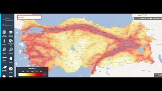 Türkiye Deprem Tehlike Haritaları.ADRESTEN DEPREM FAY HATTI SORGULAMA E DEVLET #