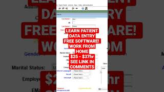 Fast Track Into Healthcare Learn Emr And Ehr With Me Entering Patient Data