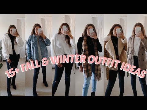 15+ FALL & WINTER OUTFIT IDEAS | LOOKBOOK - YouTube