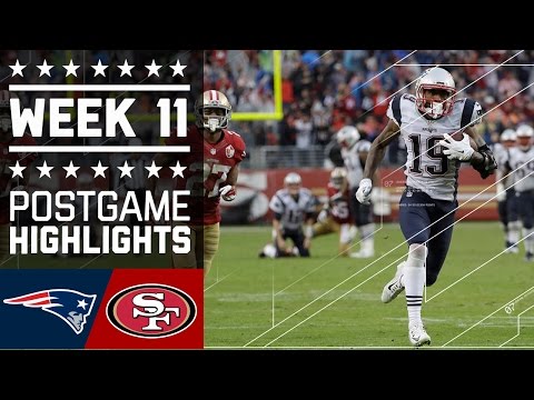 Patriots Vs 49ers Nfl Week 11 Game Highlights Patriots Vs 49ers Nfl Week 11 Game Highlights
