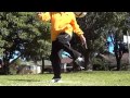 リフティング 両足2タッチ #09 ニー(もも)からアウトサ...