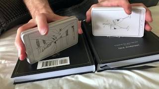ASMR Shuffling Crystal Bone Tarot Cards