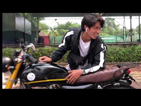 Review bonus 125 cafe race classic.Thanh niên nẹt bô ở công viên và cái kết đắng