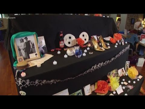 Watching video Día de los Muertos comes to Seattle's MOHAI - KING 5 Evening