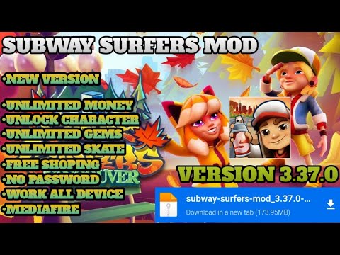 SUBWAY SURFERS MOD APK • VERSION 3.37.0 UNLIMITED MONEY SUBWAY SURFERS MOD APK • VERSION 3.37.0 UNLIMITED MONEY