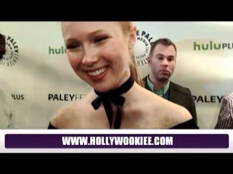 Molly C Quinn of Castle at Paleyfest 2012