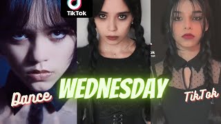 Wednesday Addams Dance - Tiktok Compilation
