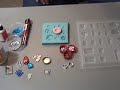 Molds for epoxy jewelry