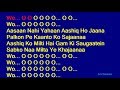 Aasaan Nahi Yahaan - Arijit Singh Hindi Full Karaoke with Lyrics