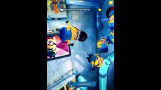 Jugando Minions Rush Level 3