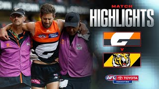 Gws Giants V Richmond Highlights Round 12, 2025 Afl