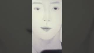 BTS on the trend ##bts jin draw ##bts sketch ##fan art  ##youtube shorts  ##