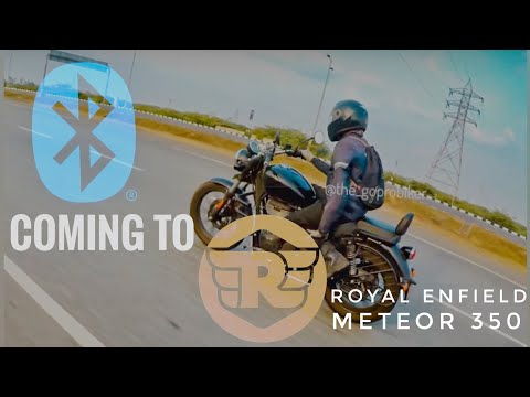 Upcoming Royal enfield meteor will get bluetooth? Meteor 350 feature #royalenfield