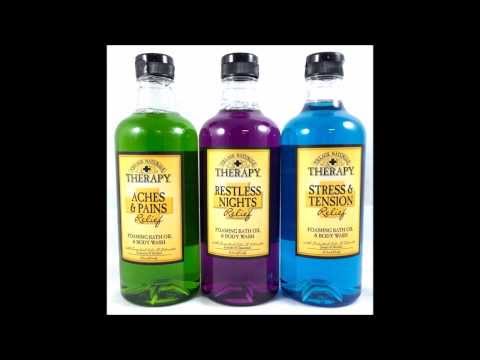 Village Naturals Therapy Foaming Bath Oil & Body Wash Combo Pack