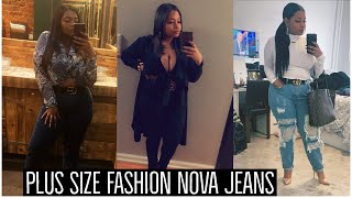 Fashion Nova Jeans Haul Try-On