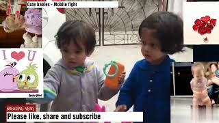 Kids playing mobile - mobile प्यारे बेबी प्यारा खेल by Sub Me Please