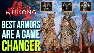 Black Myth Wukong - 10 Of The Best Armor Sets You Dont Want To Miss In The Early & End Game
