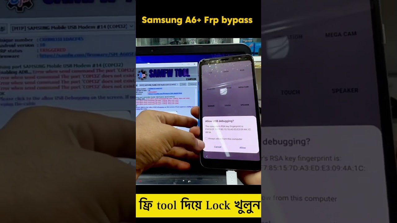 Samsung A6+ Frp bypass free tools (samfw) Samsung A6+ Frp bypass free tools (samfw)