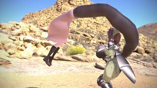 Cell Absorbs The Girl Slowly