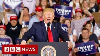 Donald Trump supporters chant 'send her back' at rally - BBC News