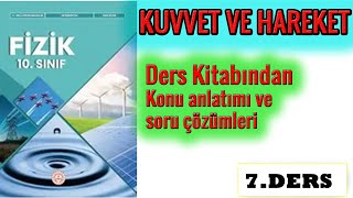 Yeni̇ 10. Sinif Fi̇zi̇k Ders Ki̇tabindan Serbest Düşme Hareketi̇-1