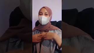Jilbab viral buka baju #pemersatubangsa