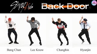 [ENG SUB] Stray Kids 'Back Door' FanCam (Bang Chan, Lee Know, Changbin, Hyunjin)