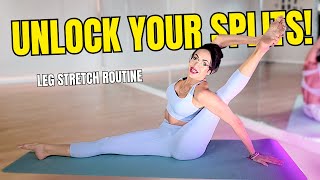 Unlock Your Middle Splits, Flexibility & Hip Opening Flow 3-Minute Daily Stretch 4K